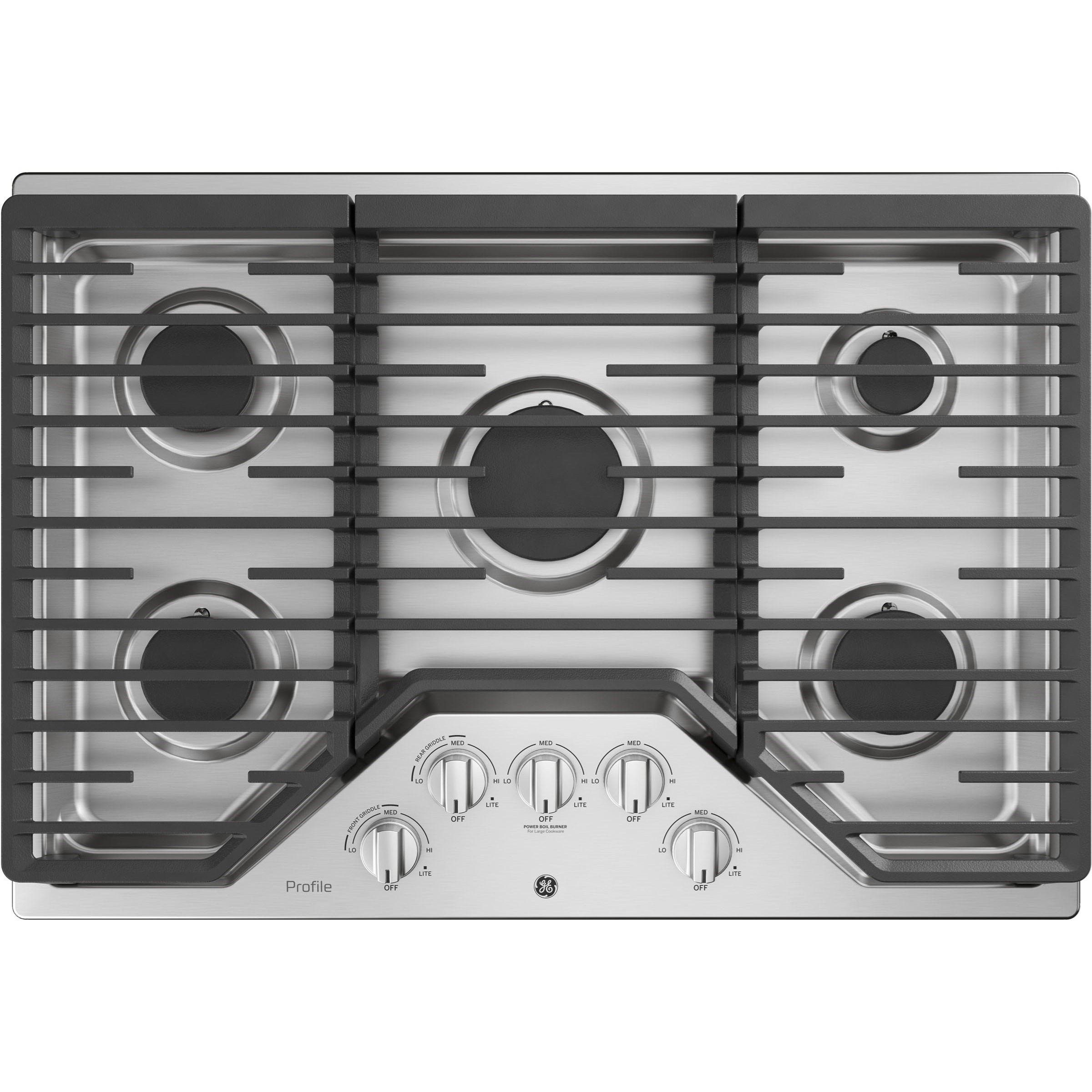GE Appliances PGP7030SLSS Profile™ 30" BuiltIn Gas Cooktop with Cast